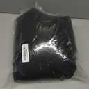 Gihuo Girls Kids Puffer Quilted Jacket Zip Up Warm Outerwear for Girls 9-10Years (Black)