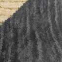 Rugs USA Livy Handmade, Charcoal/Ivory, 6' x 9', Jute, Diamond Checker, Jute, Soft and Textured, High Traffic, Stain Resistant, Easy Clean, Durable Runner for Bedroom, Living Room, Dining Space, Foyer