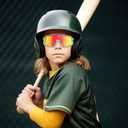 X-TIGER Kids Sunglasses Polarized Youth Baseball Sunglasses for 8-14 boys girls UV400 Sports Softball Cycling Glasses
