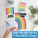 2 x Hadley Designs 54 Bulk Thank You Cards with Envelopes - Teacher Appreciation Cards, Cute Blank Card with Envelopes, Thank You Notes for Teachers, Birthday, Graduation & Small Business