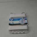 Bath Bliss 2 Way Convertible Bathroom Shower Caddy | Adjustable Mounting Arms | Loofah & Razor Hooks | Storage & Organization | Rust Resistant | Large and Small Bottles | White