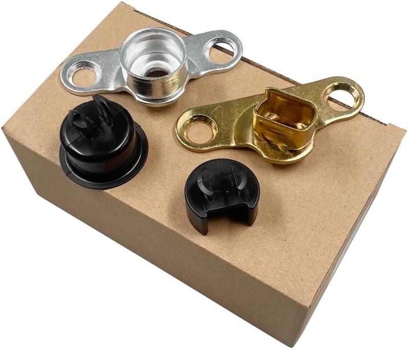 1 Pair Tailgate Hinge Left and Right Side with Bush Cover Compatible with Ford Ranger F150 F250 F350