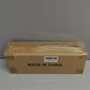 Nieifi Spice Rack Wall Mount, 4 Pack, Clear, Screw or Adhesive Installation, Spice Rack Organizer for Your Kitchen Cabinet or Pantry Door