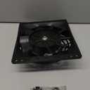 6'' Inch Small Slim Push Pull Electric Cooling Fan 650CFM Radiator Oil Cooler Mount Kit Universal Black