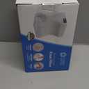 5 STARS UNITED Knee Pillow for Side Sleepers - Hip Pain Relief, Memory Foam Leg Cushion for Side Sleeping - Between Legs Pillow for Sciatica & Lower Back Pain, Gray Cotton Cover