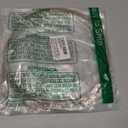 Gordon Glass Shower Door Translucent Vinyl Bulb Seal with Clear Pre-Applied Very High Bonding Tape for 5/32" Gap - 95 in Long