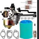 CH440 Carburetor for Kohler CH440 Command Pro 420CC 14HP Gas Engine - Replacement Kit with Air Fuel Filter, Gasket, and Compatible Parts 17 853 113-S 17 853 53-S 17 853 96-S