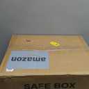 Home Safe Box, Safes with Fireproof Waterproof Bag, 9.84'' H Anti-Theft Digital Security Lock Box with Smart Alert System, Removable Shelf, Mute Function, Document Safes for Jewelry