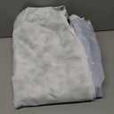 LYCGS 8x6ft Blue and Silver Backdrop Birthday Silver Spots Bokeh Wedding Prom Graduation Photography Background X-79 (Multi)