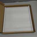 Upgraded W11130202 Freezer Glass Shelf Replacement Compatible with Whirlpool Refrigerator, W10527848 W10773886 WPW10527848 Fridge Tempered Glass Shelf, Shelf Size 11.69" X 11.37"