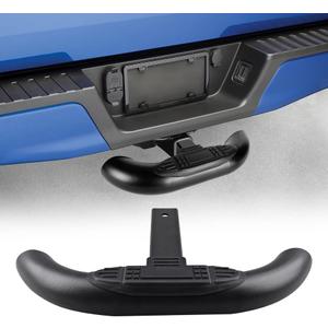 Hitch Step for 2 Inch Hitch Receiver Towing Bar Bumper Step Rear End Guard Protector for Pickup Truck SUV (Universal Hitch Step - No Brake Light)