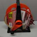 Woods Extension Cord Storage Reel - Holds Up to 150 Feet of 16/3 or 125 Feet of 14/3 Gauge Cord - Tangle-Free Design for Indoor or Outdoor Use - Side-Mounted Crank - Red & Black