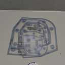 Bowl Cozy Template 3 Sizes, Bowl Cozy Pattern Template Cutting Ruler Set with 40 Pcs of Sewing Pin and Manual Instruction