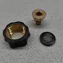 1 Pack Garden Hose to Pressure Washer Adapter 3/4"Female to 3/8" Male Water Inlet Fitting Parts Compatible with Simpson Cleaning for Multiple Pressure Washer Pumps (Compatible with 7112362)
