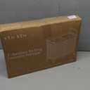 STO STO Laundry Hamper 2 Section, 100L Rolling Laundry Sorter Cart with Removable and Washable Liner Bag, Clothes Hamper with Wheels and Metal Handle for Laundry Room and Bedroom, Gray