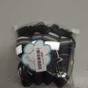 SlowTon Dog Boots - Waterproof Fleece Lined Dog Shoes for Large Small Medium Dogs, Soft Rubber Paw Protector for Winter Snow, Dog Booties for Outdoor Walking Hiking Rain, Grey - Black Stitching, 5 (#5 (Width 2.4 inch) for 44-55 lbs)