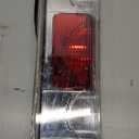 G-PLUS 3rd Brake Light, Compatible with 2004-2008 Ford F150 Truck Third Brake Lights Assembly High Mount Center Rear Roof Third Cargo Light Parking Light Halogen, Clear/Red Lens Black Housing