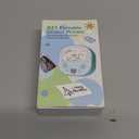 NDYIN Sticker Printer, PrintPods Mini Printer, Bluetooth Portabel Sticker Maker with 3 Rolls Paper, Print Pod Inkless Thermal Printer for iPhone, Impresora Porttil for Notes, Journal, DIY, Kids Gift