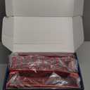 Fire Escape Wall Shelf  New York Decorative Floating Shelf  Wall Art Ladder Shelf  Red Metal Trinket Shelves for Bedroom, Home, Office, Storage and Display (3-Tier)