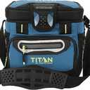 Titan by Arctic Zone 30 Can Zipperless Soft Cooler with HardBody Liner (Seagrass)