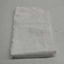 River Dream Snap in Fabric Shower Curtain Liner Replacement - 70W x 54H, White, with Magnets-Detachable Liner,(Fit 71(W) x 74(H) with Window Shower Curtain)