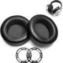 Sheepskin Premium Ear Pads Foam Cushion Compatible with Hifiman SUNDARA HE400 HE400SE 400I 400S HE560 560I HE500 300 350 HE3 5 6 HE-4XX Headphone (Ear Pads+ Mounting Ring)