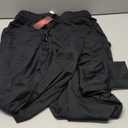 SANTINY Women's Joggers Pants Pockets Drawstring Running Sweatpants for Women Lounge Workout Jogging, M, Black