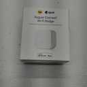 August Home Connect Wi-Fi Bridge, Remote Access, Alexa Integration for Your August Smart Lock, white, 1.5 x 2.4 x 2.4"