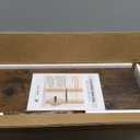 BAYKA Floating Shelves, 22.5 inches Rustic Wood Wall Shelves for BathroomBedroom, Living Room, Kitchen & Book, Hanging Display Decor Organization Shelf with 22 lbs Capacity (Rustic Brown)