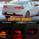 Tail Light Assembly Compatible With 2019-2020 Hyundai Elantra Tail Lamp Right Passenger Side Replacement 92402F2510 HY2805164 11916300