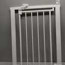Babelio 26-31 in Baby Gate for Stairs, PressGuard Pet Gate with Wide Door