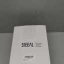 Sieral 9 Sets Vanilla Extract Bottles Clear Swing Top Glass Bottles for Gift Giving Homemade Vanilla Extract Jar Funnel Rope Labels for New Year Brewing Oil Beer Tea DIY Supply(Round,4 oz)