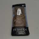 FESHFEN Clip in Hair Extensions - 4 PCS Long Wavy Thick Highlighted Clip in Hairpieces Synthetic Hair Extension for Women, Reddish Brown Mixed Ash Blonde 20 Inch
