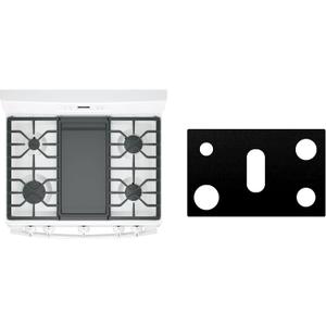 Custom Fit Reusable Burner Liner for General Electric GE Gas Range Stove Protect Your Stovetop with this Splatter Guard Cover - PGS930YPFS