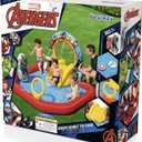 Bestway Marvel's Avengers Assemble Kids Inflatable Water Play Center | Outdoor Summer Pool Toy for Children Ages 2+