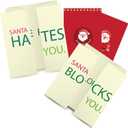 7 x Christmas Cards with Envelopes - White Elephant Gifts for Adults - Stocking Stuffers for Women Men Teens | Christmas Gifts for Husband Boyfriend - Funny Xmas Party Favors Decorations