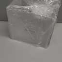 RattanView 2 Pcs 8 Inch Large Acrylic Risers Display Stands 5 mm Thick Acrylic Shelf Riser Showcase for Collectibles Jewelry Cupcakes Food Figures Perfume Cabinet (Clear)