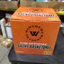 The Official Silent Basketball X (Size 7)  Uncompressed Indoor Basketball for Quiet Dribbling  Grooved Airless Indoor Training PU Foam Basket Ball  Ready to Play for All Ages (29.5")