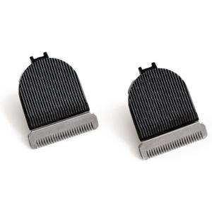 MARLOWE. No. 146 Ceramic Trimmer Replacement Blades for MARLOWE. No. 145 Body and Beard Trimmer for Men, Easily Replaceable Blades for Head to Toe Personal Body Grooming, Pack of 2