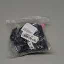 Leeven Pre Looped Micro Kinky Curly crochet Hair 12 Inch 8 Packs Black Micro Curly Braiding Hair For Mini Passion Twist (1B#)