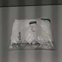 JMIERR Men's Casual Stylish Short Sleeve Button-Up Striped Dress Shirts Cotton Beach Shirt L