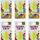 BUBBLEBABY 3D/Vent Clip Car Vent Air Freshener and Odour Eliminator - Mint Fragrance Pack of 6