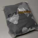 FREE SOLDIER Men's Waterproof Snow Insulated Pants Winter Skiing Snowboarding Pants with Zipper Pockets (Large(38-40)/32L, Black)