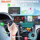 2026 Wireless Carplay Screen Adapter for Car Wired to Wireless Car Play for Apple Android Auto Ai Box Carplay for iPhone Autolink Pro USB Bluetooth Adapter to Play Movies on Screen