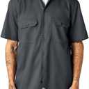 Dickies Men's Flex Relaxed Fit Short Sleeve Work Shirt XL