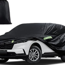 Car Cover Custom Fit for Honda CRV 1997-2025, Toyota RAV4 1996-2025, Waterproof All Weather for Automobiles Full Exterior Cover Rain Sun Snow Protector with Door Zipper