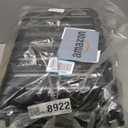 Samsonite Omni 2 International Carry-On Luggage with 360 Spinner Wheels - Scratch Resistant Hardshell - TSA, Airline-Approved - Expandable Polycarbonate Shell for Lightweight Travel - Midnight Black