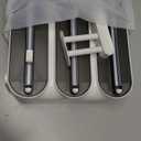 Aluminum Foil & Plastic Wrap Dispenser with Cutter - Magnetic & No-Drill Wall Mount, Cling Film Dispenser with Paper Towel Holder, Space-Saving 4-in-1 Kitchen Organizer - Fits 12" Roll, Black