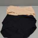innersy Womens Underwear Cotton Seamless Soft Hipster Panties Ladies Mid Rise Bikini, size M, 6 pcs