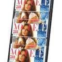 Floor Standing Magazine Rack Brochure Display Stand With 4 Wheels And 6 Layers For Reception Rooms Or Offices